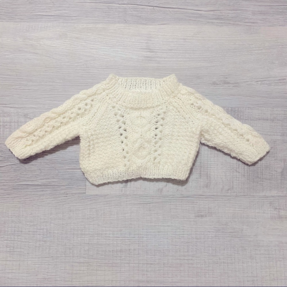 Baby Girl Handmade Italian Sweater